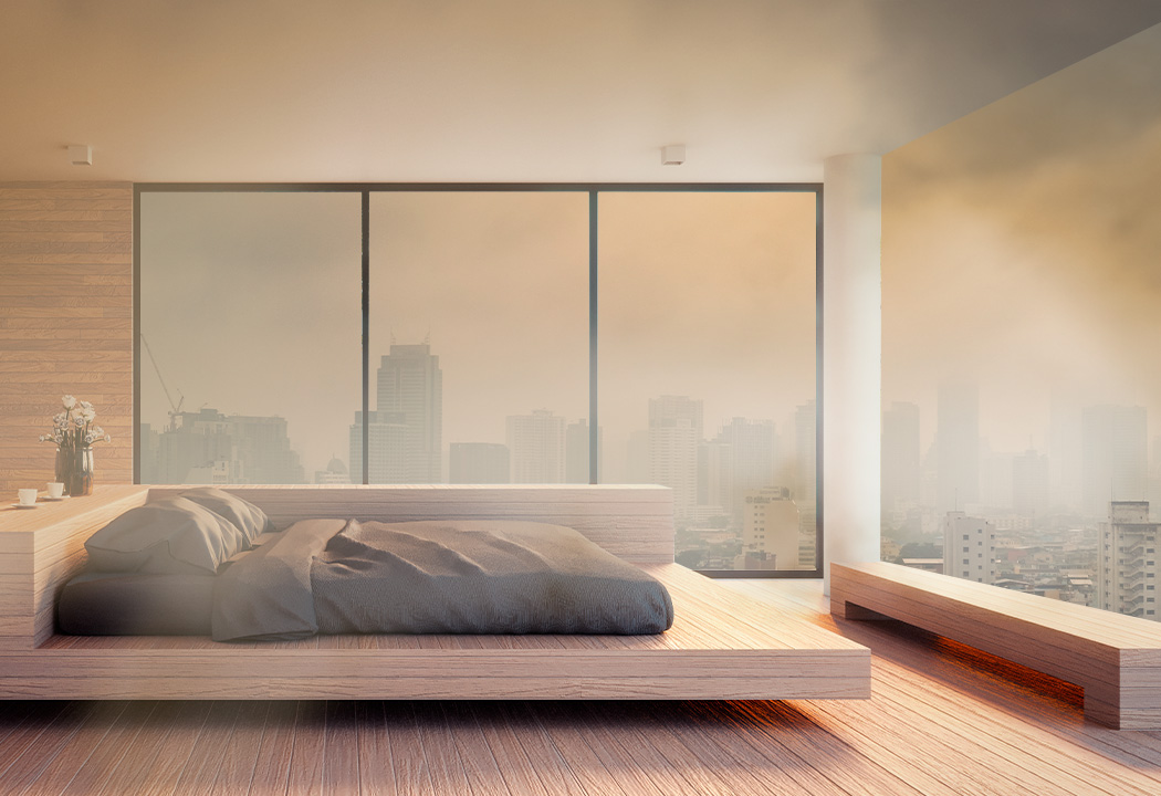 Indoor air is worse than outdoor air