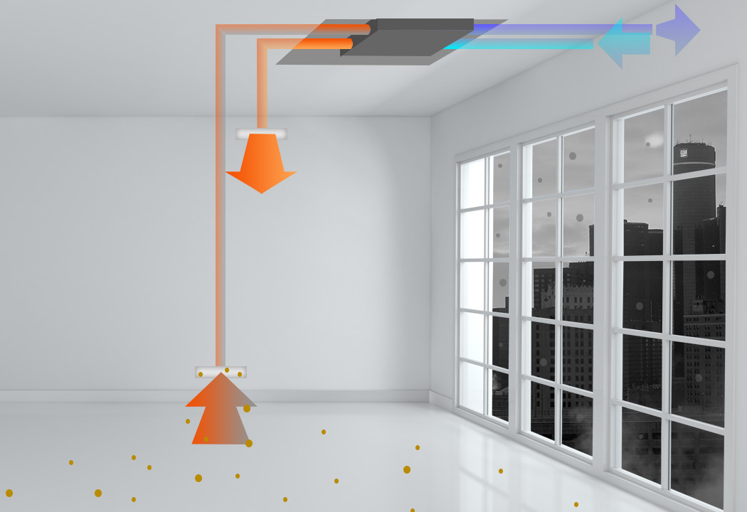 How does Controlled Mechanical Ventilation work?