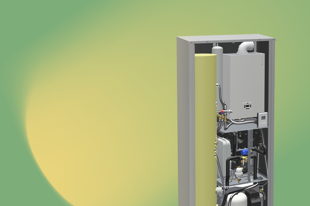 Internal structure of the product Hydro-split invisible version.