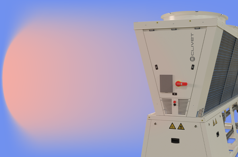 Thermal and cooling energy for air treatment with chillers and heat pumps by Clivet